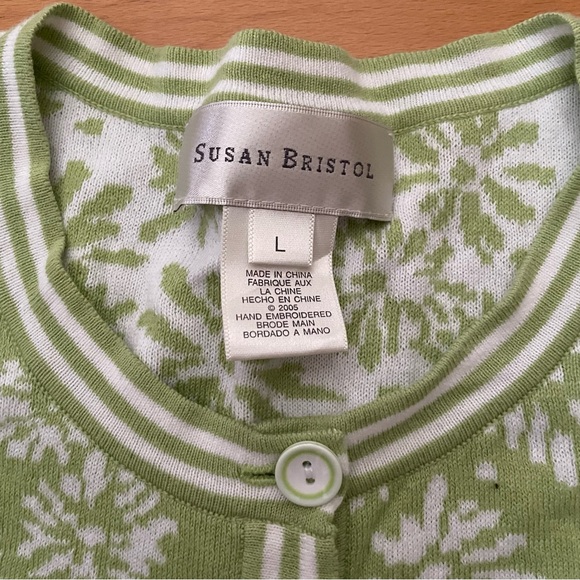 Susan Bristol sweater women’s size large with hand beading excellent condition - Picture 7 of 8